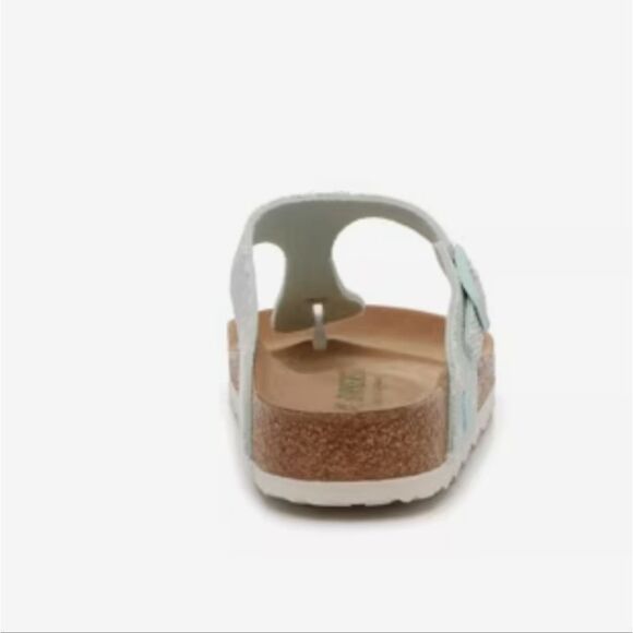 Birkenstock Gizeh Vegan Birko-Flor Sandals- Light Blue - Picture 5 of 12